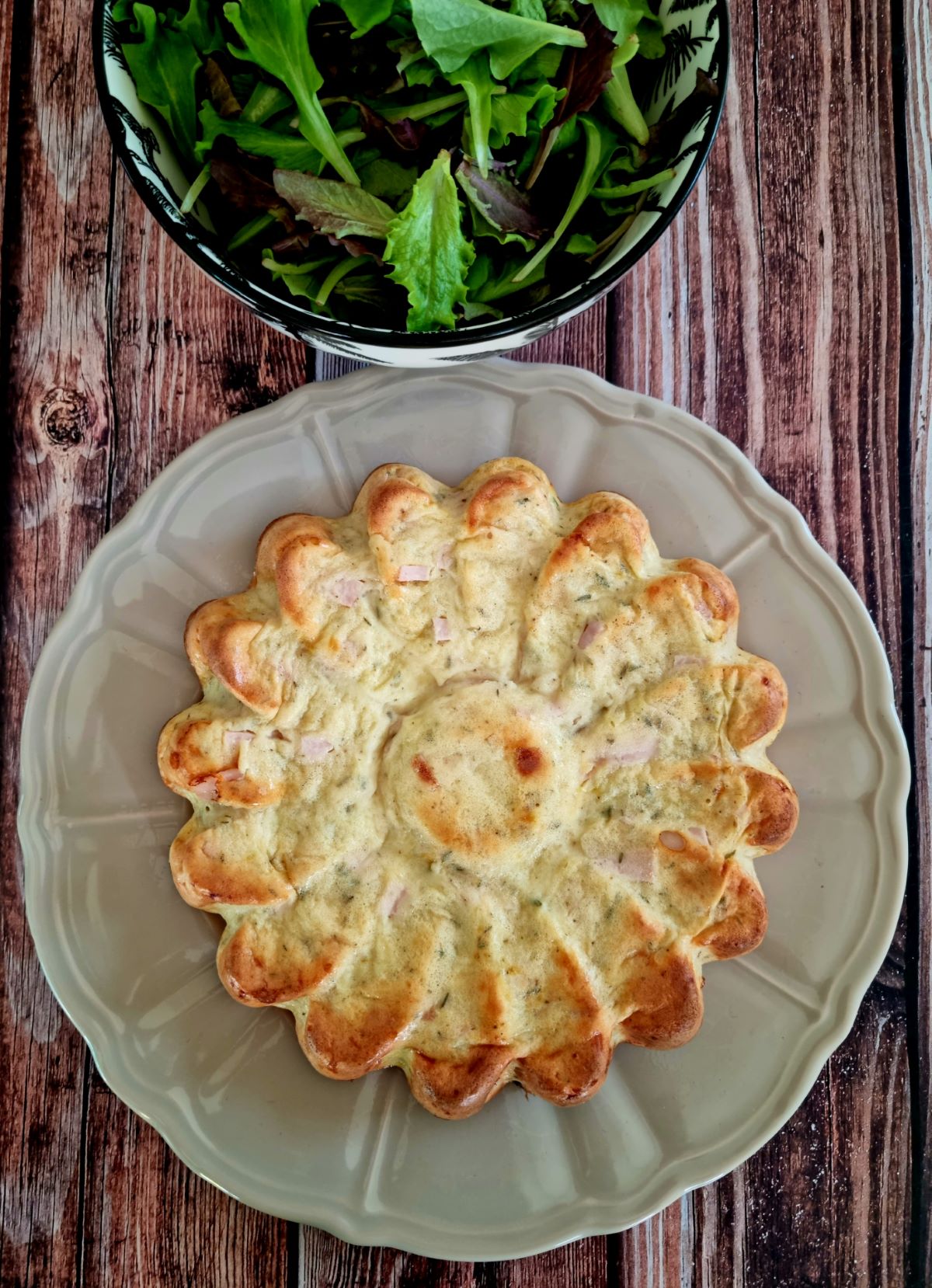 Quiche sans pâte légère