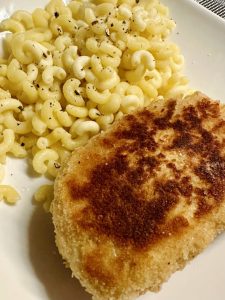 Coquillettes et cordon bleu