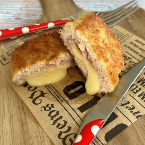 Cordon bleu de poulet au jambon et fromage