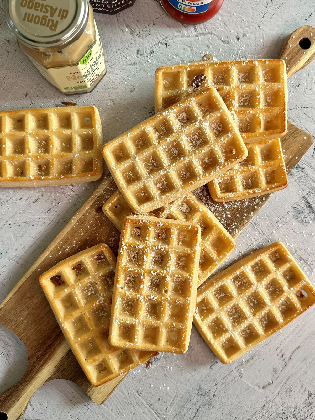 Gaufres légères au four