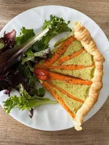 Quiche aux carottes nouvelles