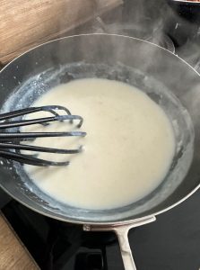 Faire la béchamel