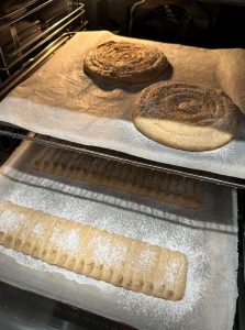 Cuisson du biscuit à la cuillère