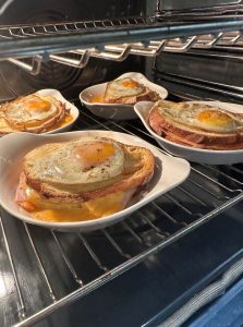 Welsh croque-monsieur