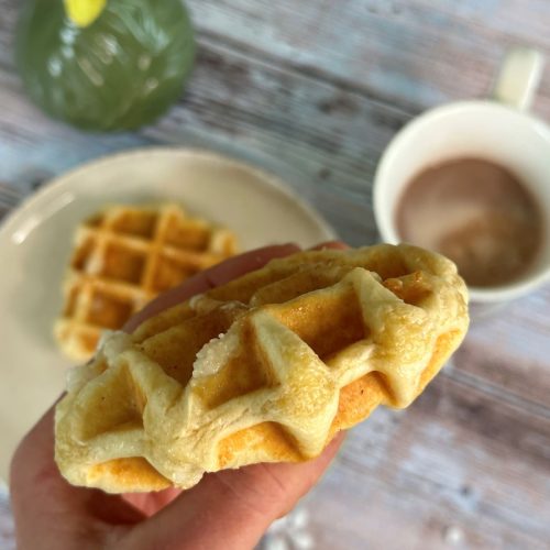 Gaufres liégeoises au Thermomix