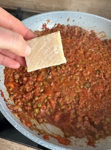 Ajouter une croûte de parmesan