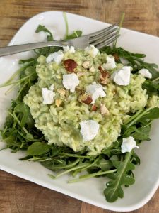 Ristto au chèvre et pesto