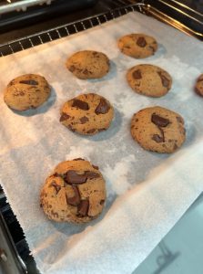 Cuisson des cookies healthy
