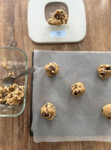 Faire des boules de 100 grammes