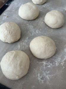 Boules de pâte à pain kebab