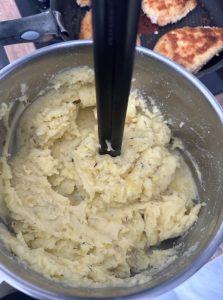 Purée au thym