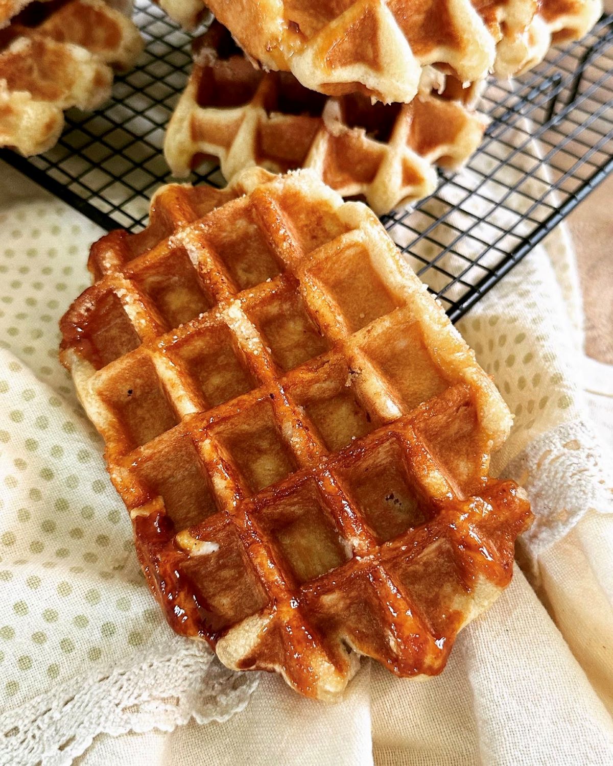 Gaufre de Liège - recette au Companion