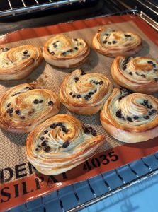 Cuisson des escargots aux raisins