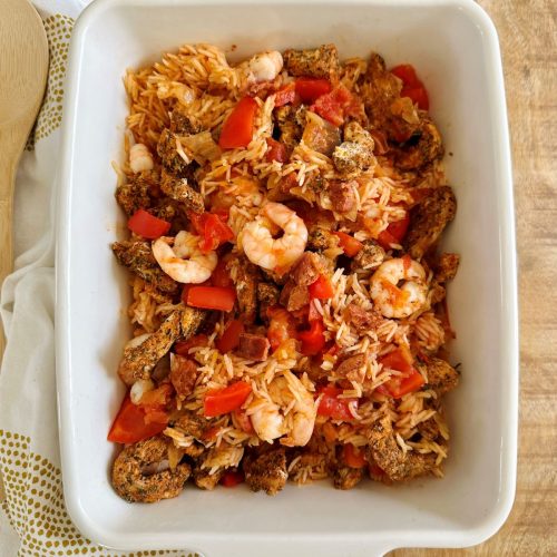 Jambalaya de poulet au Thermomix