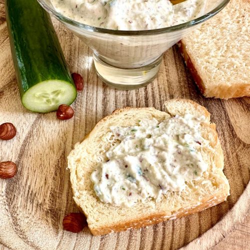 Tartinade de concombre à la ricotta au Thermomix