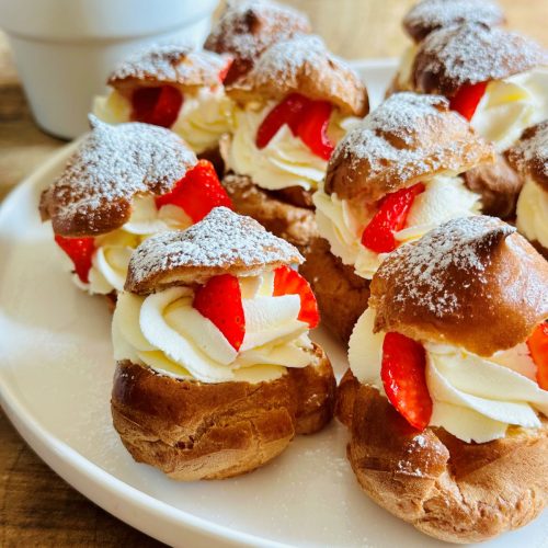 Choux chantilly mascarpone au thermomix