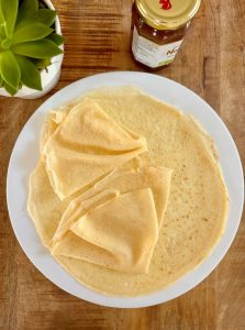 Pâte à crêpes légères