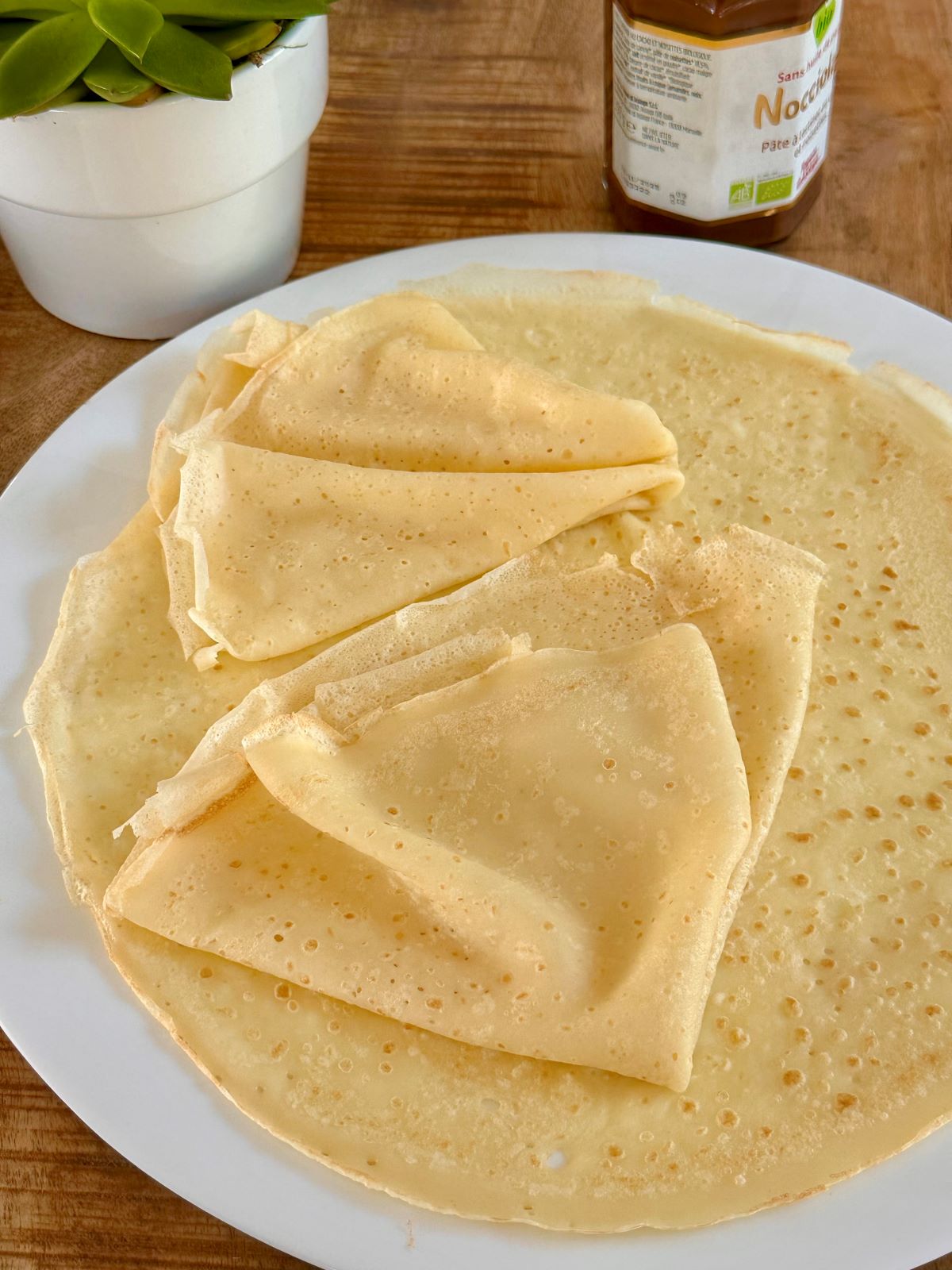 Crêpes légères au Thermomix