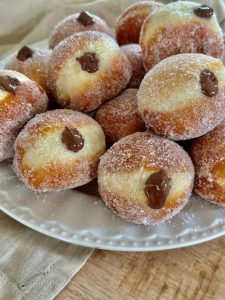 Bomboloni fourré au nutella