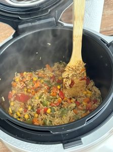 Riz aux légumes au Cookeo