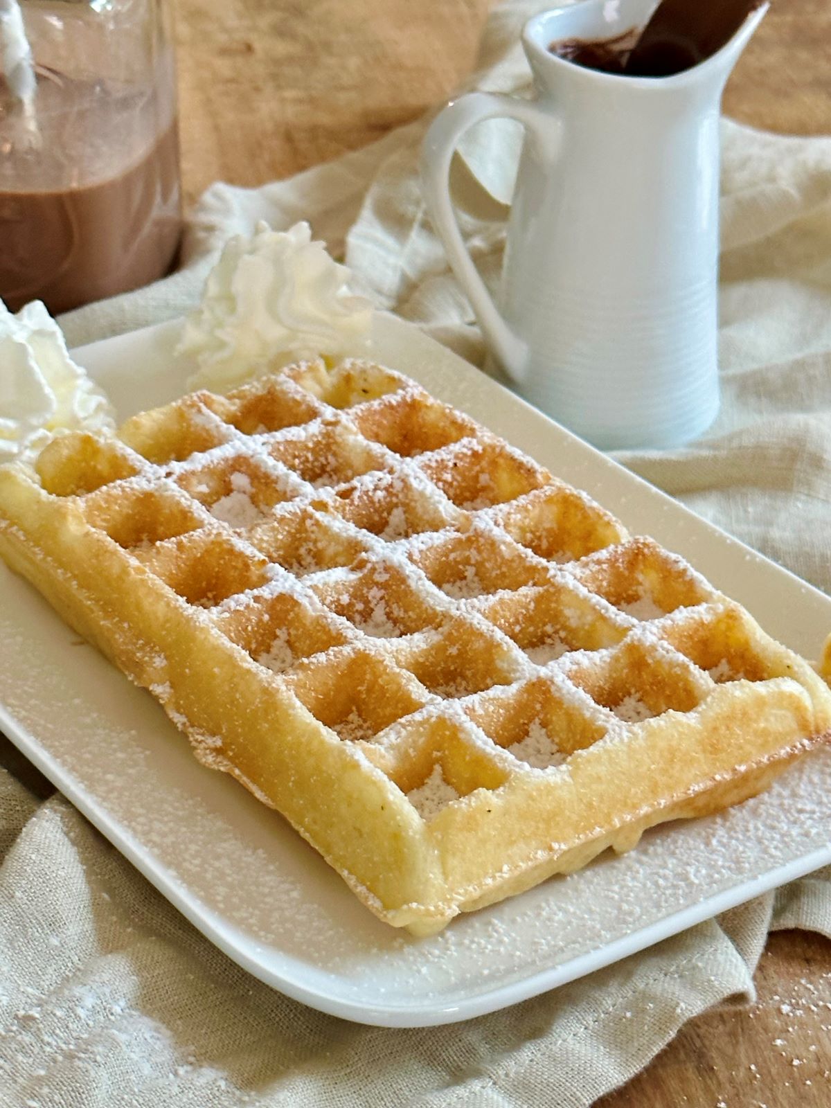 Recette Pâte à gaufres Bruxelloises