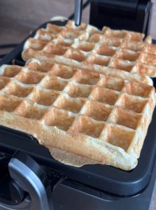 Gaufre de bruxelles dans gaufrier Krups