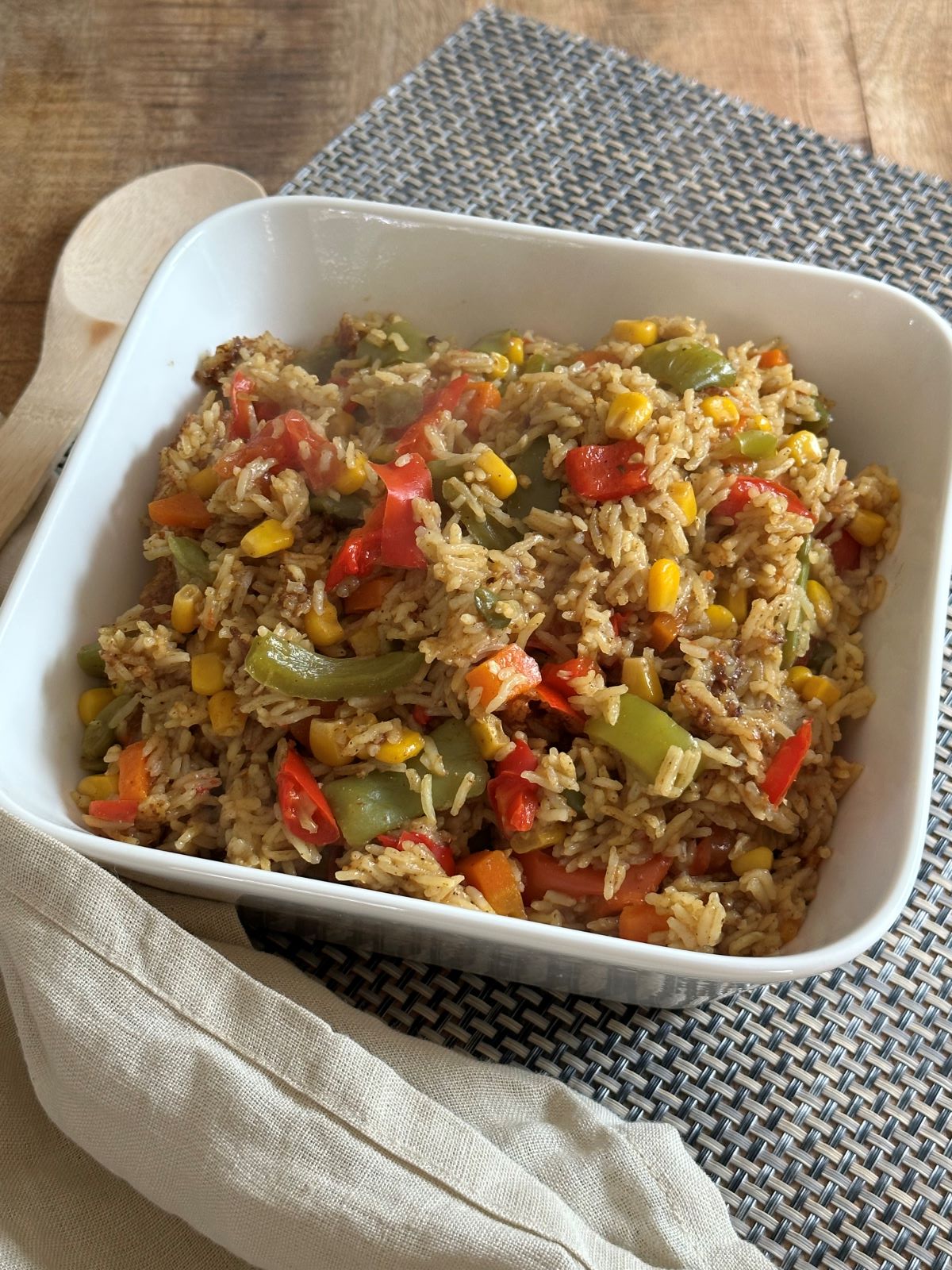 Riz basmati au garam massala et légumes avec Cookeo