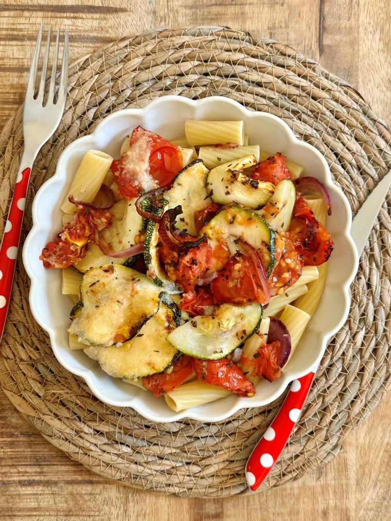 Légumes grillés au parmesan - recette avec l'Air Fryer