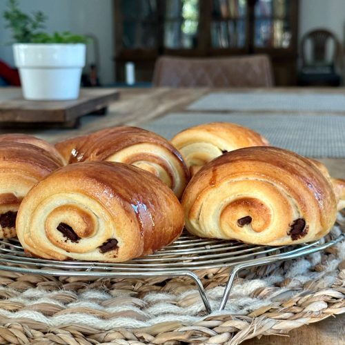 Pains au chocolat maison avec Thermomix