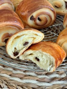 Pain au chocolat moelleux