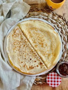 Crêpes fines et moelleuses au Thermomix