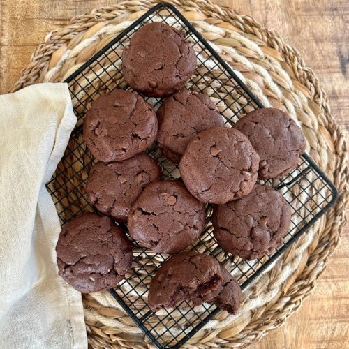 Cookies tout chocolat avec le Thermomix