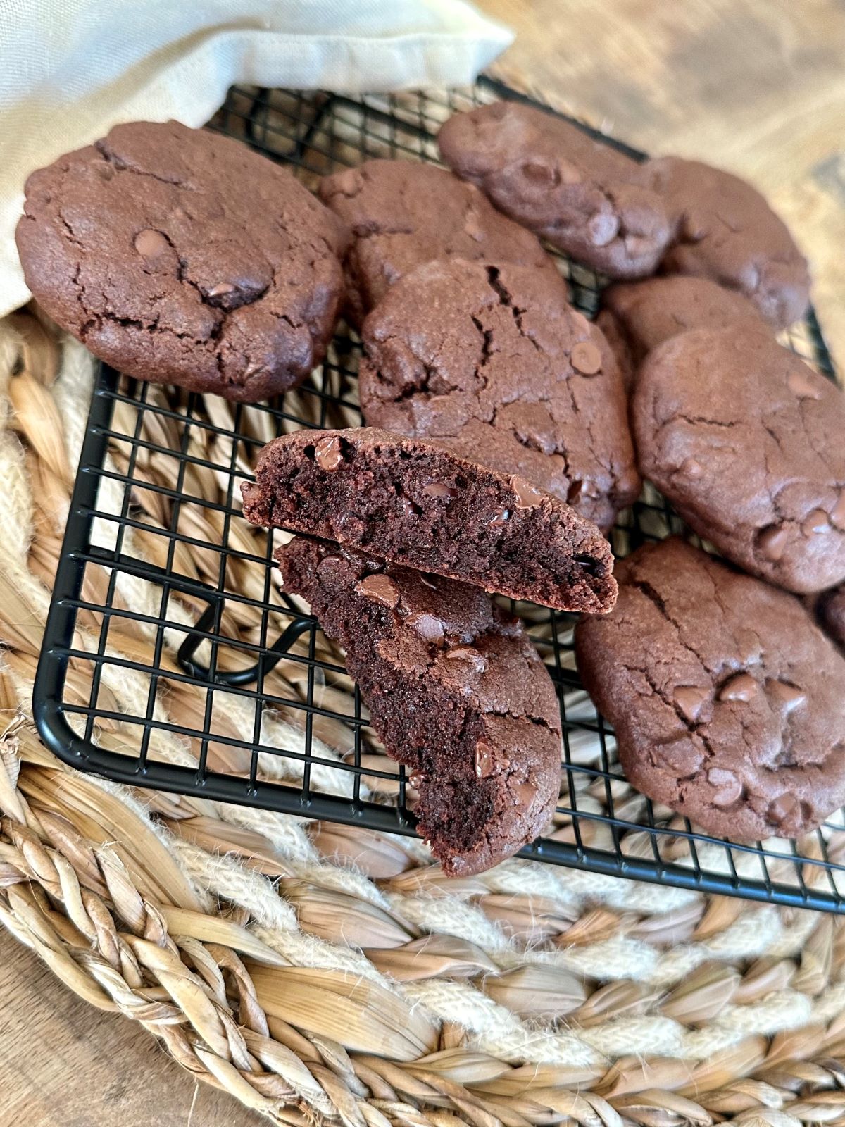 Cookies tout chocolat avec Thermomix