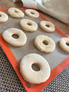 Donuts au thermomix, cuisson au four