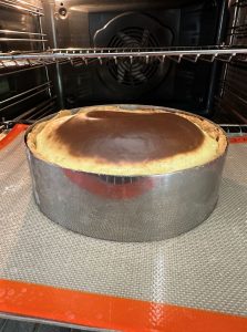 Cuisson du flan pâtissier