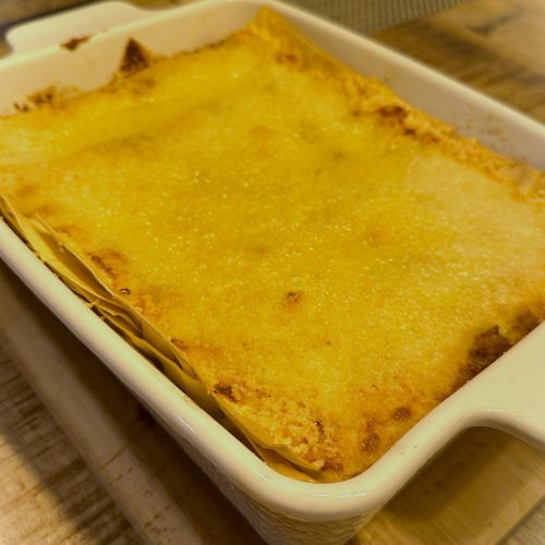 Lasagnes à la bolognaise thermomix