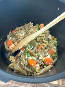One pot pasta légumes raclette Cookeo