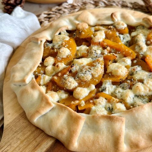 Tarte rustique butternut et bleu