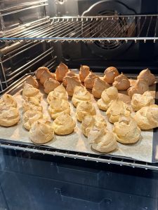 cuisson des choux pour profiteroles