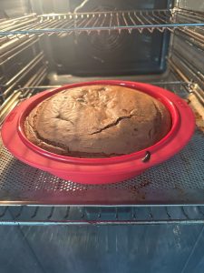 Cuisson du gâteau au chocolat thermomix