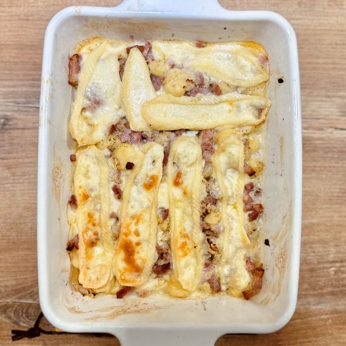 Tartiflette avec gnocchi