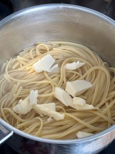 Linguine au beurre