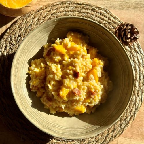 Risotto à la courge butternut