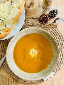 Soupe au potiron avec thermomix