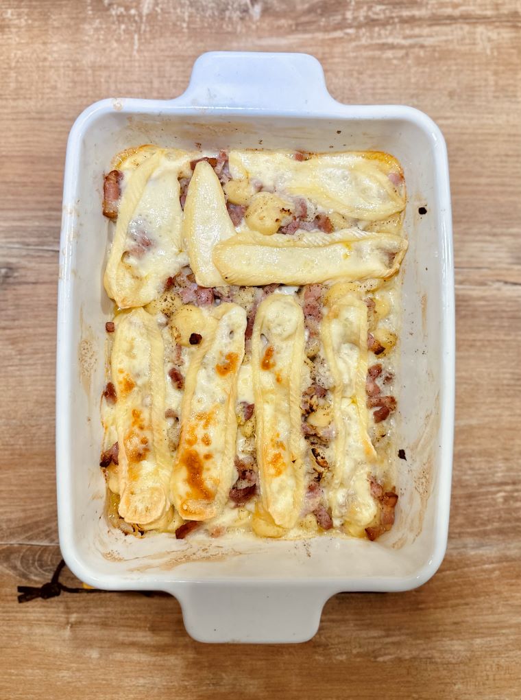 Gnocchi en tartiflette