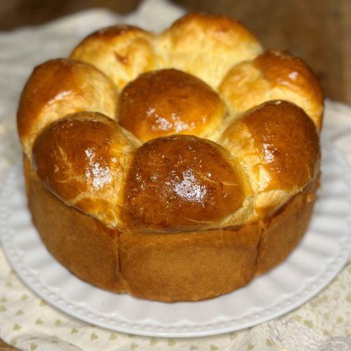 Brioche extra moelleuse, à la mie filante, avec Thermomix