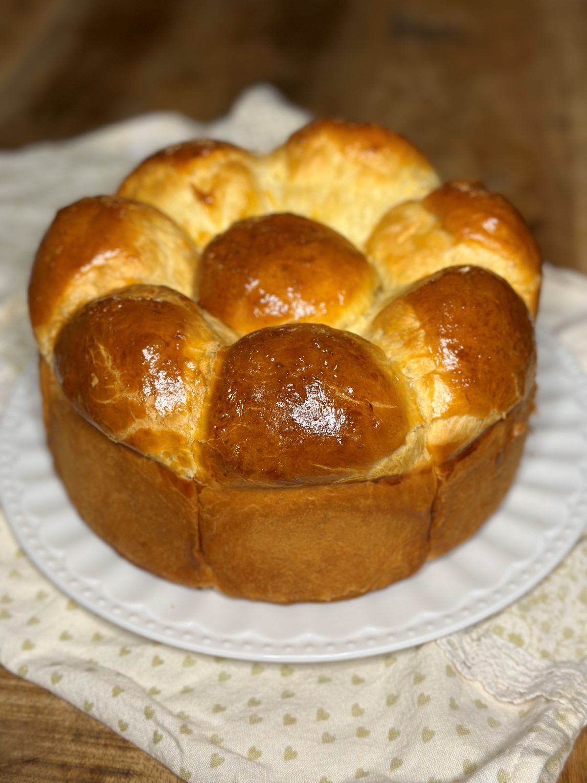 Brioche extra moelleuse, à la mie filante, avec Thermomix