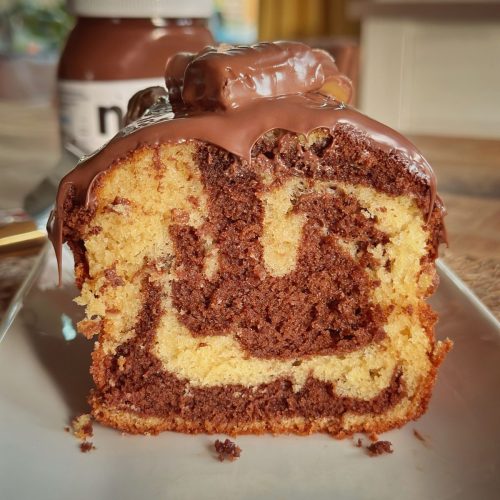 Marbré avec Nutella et Twix