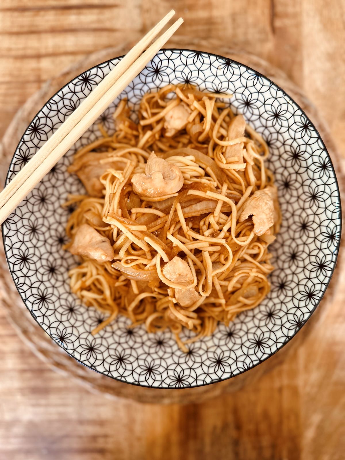 Nouilles chinoises au poulet