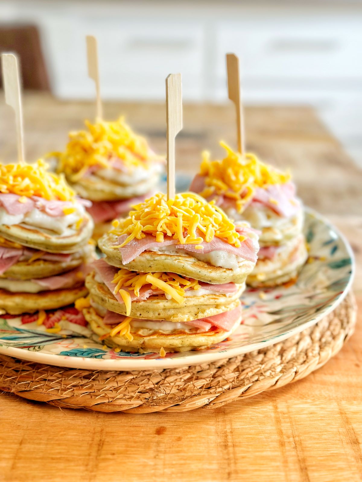 Croque-monsieur avec pancakes